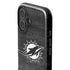 NFL Miami Dolphins Black & White iPhone 16 Plus Impact Case
